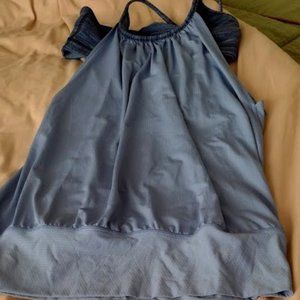 Lululemon No Limits Tank in powder blue. size 8